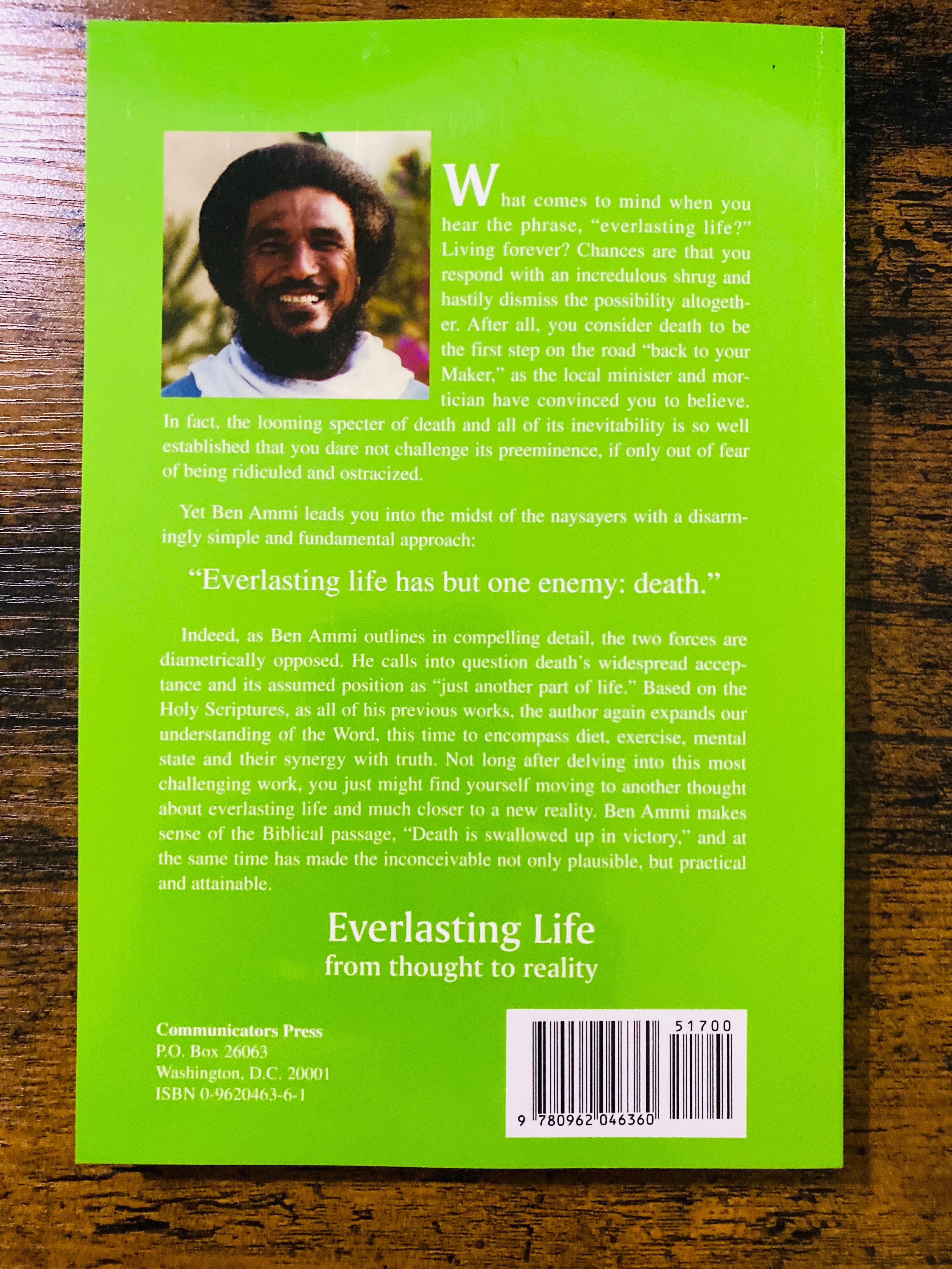 Everlasting Life; From Thought To Reality: Ben Ammi